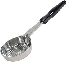 Vollrath Jacob's Pride 8 Oz. Black Perforated Spoodle Utensil