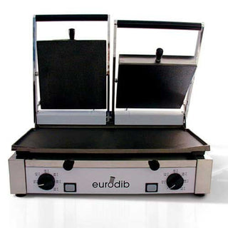 (PDF3000) - 20" Smooth Panini Grill by Eurodib – Stainless Steel, Model CPM-PDF3000
