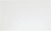 HUBERT Salad Bar Tile Solid Full Size White Melamine - 21" L x 12 3/4" W