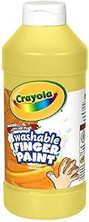 Crayola LLC WASHABLE FINGERPAINT 16OZ YELLOW (Set of 6)