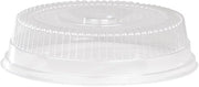 Detroit Forming Caterware OPS Plastic Round Snap-On Dome Lid For 12" Catering Platter, 12.25" Diameter x 3" Height, 50/Case