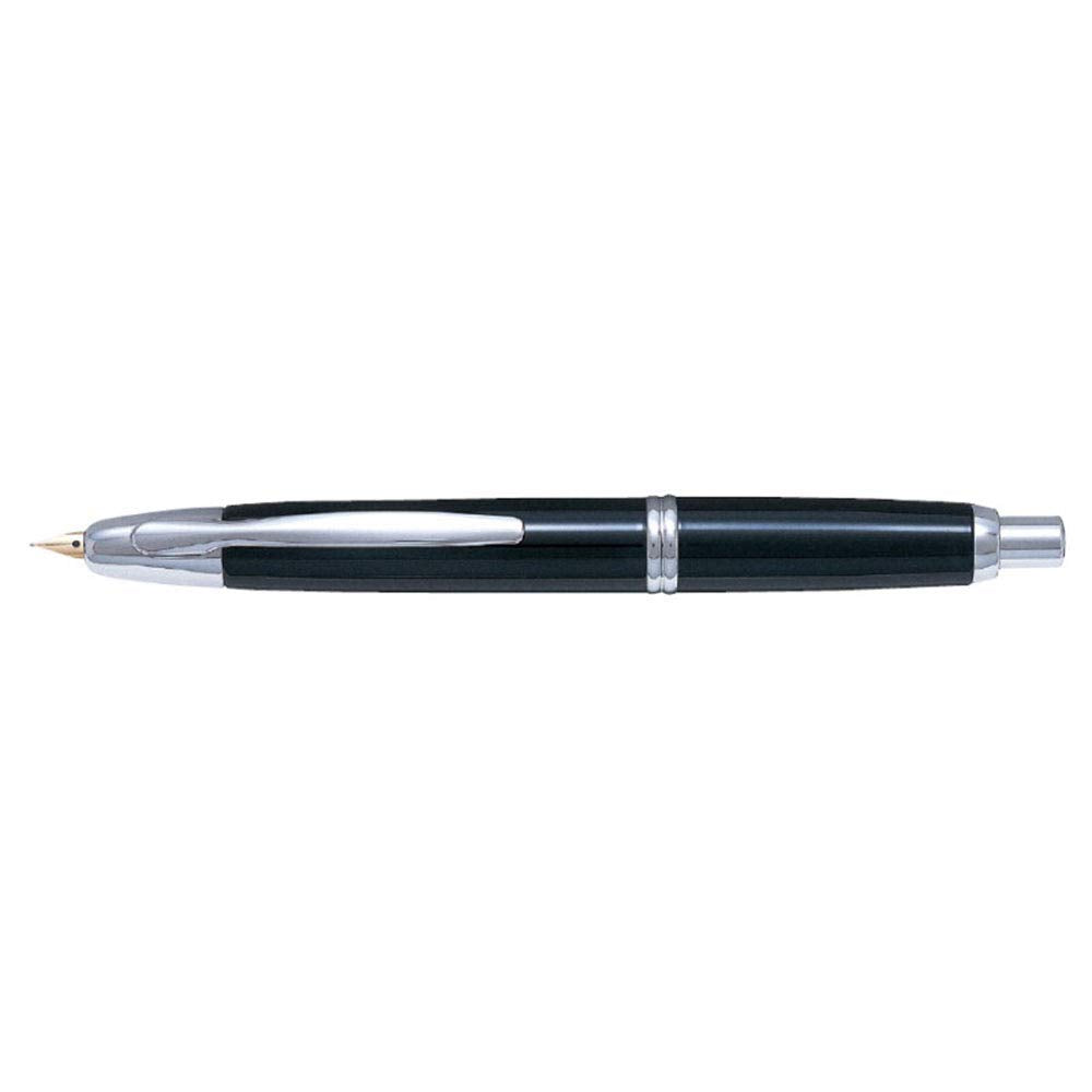 "Capless (special alloy nib) / Black [nib : Fine] by PILOT – 1 Count (Pack of 1), Body : brass, Black, Model FCN1MRBF