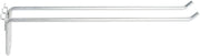 16 Inch (L) Double Peg Hook Steel, 26152