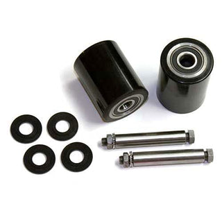 GPS Load Wheel Kit for Manual Pallet Jack - Fits Dayton Grainger by GPS - Generic Parts Service – Black, Model GWK-3KR84-LW
