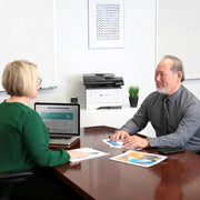 Lexmark PRINTER / BLACK GREY / Printer + Black Toner Laser Printer Paper