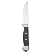 Ionian 10-1/4" Steak Knife by Oneida – 10.25, Stainless Steel, Black,Silver, Pack of 12, Model B907KSSF