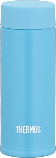 Thermos Water Bottle, Vacuum Insulated Pocket Mug, 4.2 fl oz (120 ml), Light Blue JOJ-120 LB (Small Capacity Model)