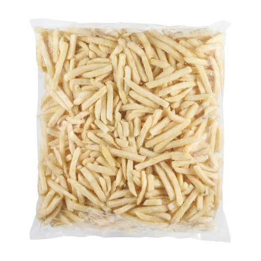 Thunder Crunch 3/8 Straight Cut Potato Fries by Simplot – 5 pounds, Pack of 6