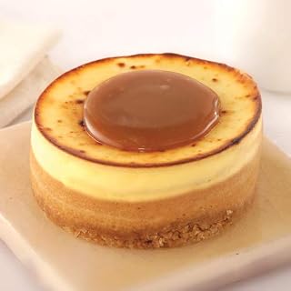 SWEET STREET DESSERTS Sweet Street Individual Salted Caramel Cheesecake 4.6 ounce (Pack of 32)