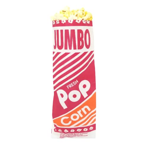Popcorn Supply Company 1 Ounce (Pack of 2000) / Orange,Red / 2000 Popped