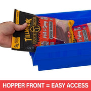 Akro-Mils Blue / Bin Box / 12-Pack Open Storage Bins