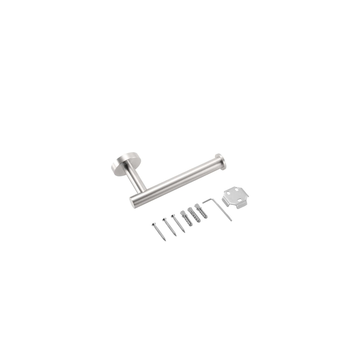Alma 2-Pc Stainless Steel Hardware Set in Nickel by Elegant Kitchen and Bath – Stainless Steel, Nickel, Model HWB-11S2BNK