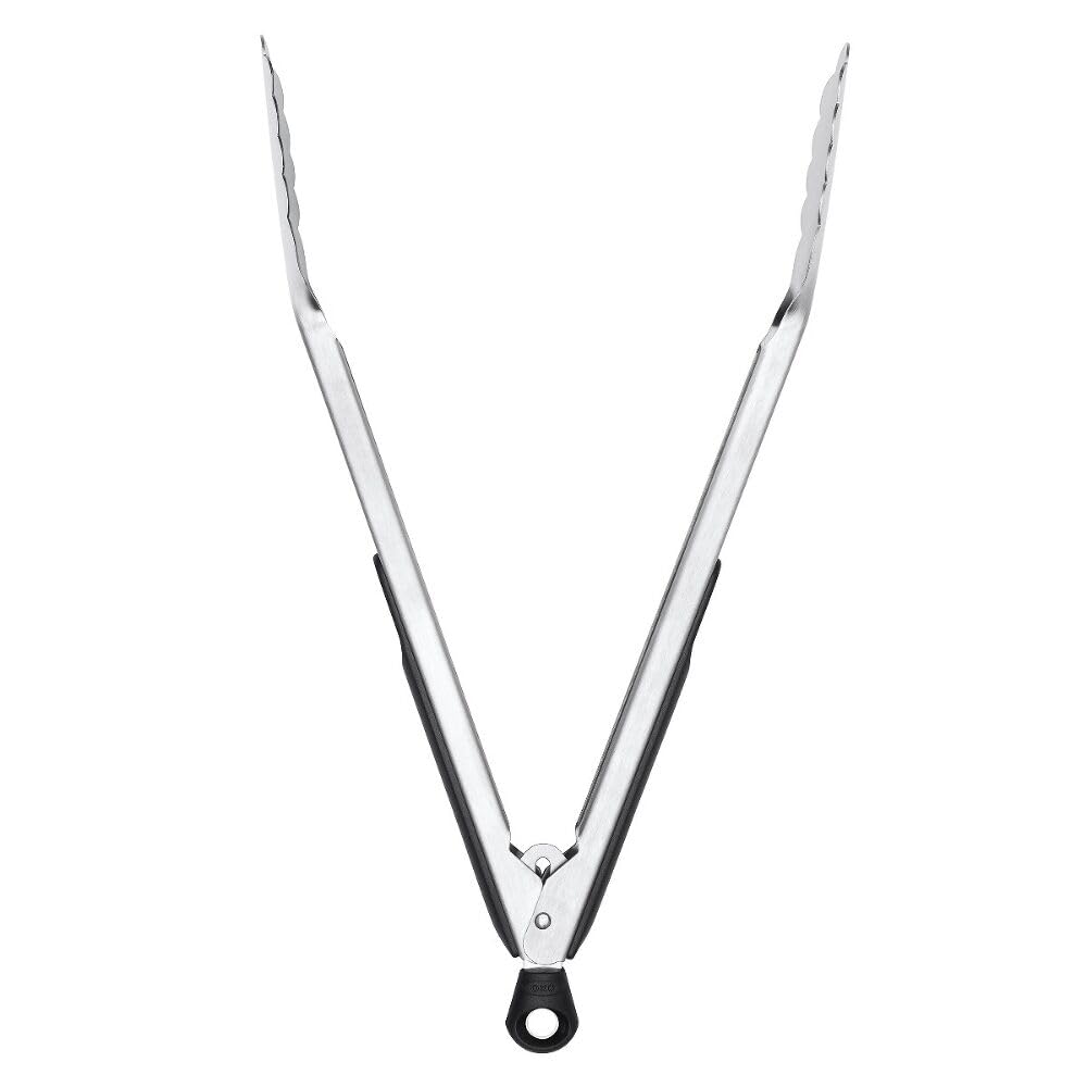 Good Grips Stainless Steel Kitchen Utensil Set - Ladle by OXO – 4-piece Set, Stainless Steel, Silver, Model OXUTENSIL1