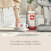 illy Classic Roast / 4.4 Ounce (Pack of 1) / Intenso Ground Espresso Bold Roast Ground Coffee