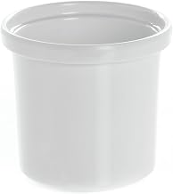 HUBERT White Bain Marie - 5"Dia x 5"H