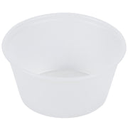250ct - 2.5oz Polystyrene Portion Cups - 1Sleeve by Fabri-Kal – 2.5oz, Polystyrene (PS), Clear, Pack of 250, Model 20007