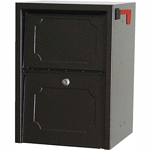 dVault Copper Vein / 14"L x 14"W x 20"H / Industrial Wall-Mount Mailboxes