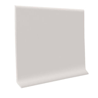 Pinnacle Rubber Cove Base 4"X1/8"X48" - Natural by Roppe – 50"L x 48"W x 4"H, Rubber, Natural, Model 40CR3P122