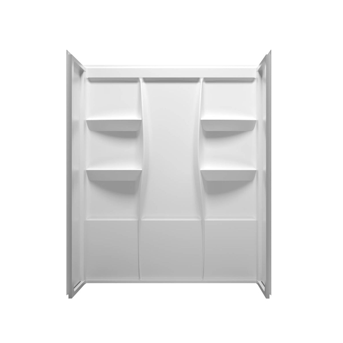 Sterling Shower Wall Surround White by Lighting Design – Acrylic, White, Model SW1016032GW
