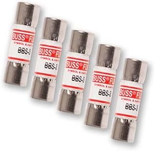 Fluke 871202 Digital Multimeter Replacement Fuse, 600V AC Voltage, 3A AC Current (Pack of 5)