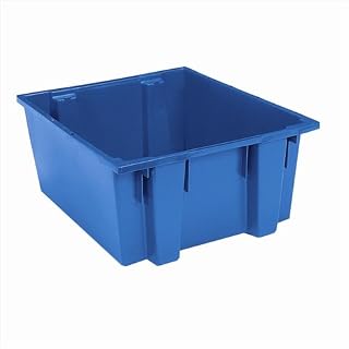Akro-Mils 35225BLUE Nest & Stack Totes44; Blue44; Pack of 3