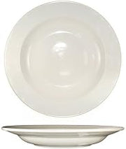 International Tableware 12" Roma Pasta Bowl, 24 oz, American White | 12/Case