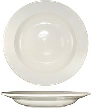 International Tableware 12" Roma Pasta Bowl, 24 oz, American White | 12/Case
