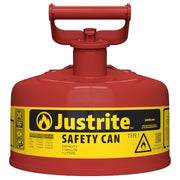 Justrite Red / 1 Gallon / Type I Cans