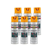 Rust-Oleum 15 Ounce (Pack of 6) / Caution Yellow / 1 Spray Paint