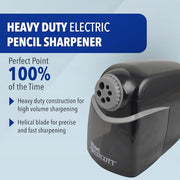 Westcott Black / Pack of 1 / iPoint Pencil Sharpeners