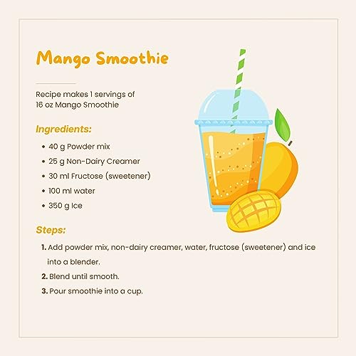 Bossen Mango / 35.2 Ounce (Pack of 1) / 1 Soft Drink Mixes