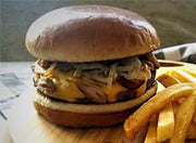 Omni Food Concepts Brioche Burger Roll -- 12 per case.