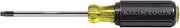 KLEIN TOOLS 19546 TORX T30 Screwdriver, Made in USA, Features 4-Inch Round Shank and Cushion Grip Handle