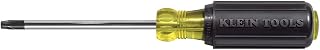 KLEIN TOOLS 19546 TORX T30 Screwdriver, Made in USA, Features 4-Inch Round Shank and Cushion Grip Handle
