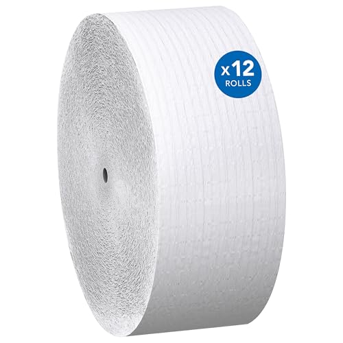 Scott Professional 2300 Feet (Pack of 12) / Scott Essential Only / White Paper & Plastic