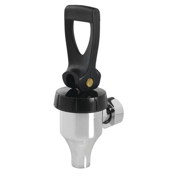 Replacement Spigot for ® Polycarbonate & Stainless Steel Beverage Dispensers by HUBERT – 2 Gal and 4.2 Gal, Stainless Steel, Model 98448