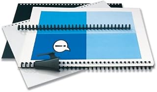 Wilson Jones 2515665 Instant Report Kit44; 5/6 Spine44; Clear/Black