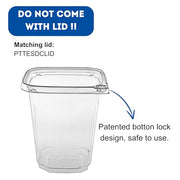 BUT-N-LOC 32oz / Clear / Base Clamshell Take Out Containers
