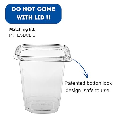 BUT-N-LOC 32oz / Clear / Base Clamshell Take Out Containers