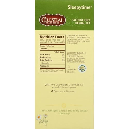 Celestial Seasonings Sleepytime / 25 Count (Pack of 2) / Sleepytime Original Herbal