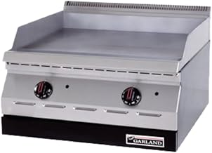 Garland GD-24GTH Designer Series Countertop Gas Griddle 24"W with 24"W x 18"D Cooking Surface & Thermostatic Controls
