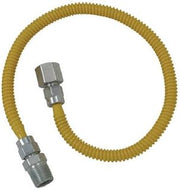 BrassCraft ProCoat 1/2 in. FIP x 1/2 in. Dia. MIP Stainless Steel 36 in. Connector