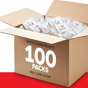 Stock Your Home White / 0.09 Ounce (Pack of 100) / 100 White Granulated Sugar