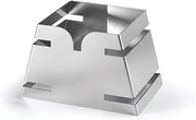 Rosseto Serving Solutions LD137 Small Pyramid Skycap Riser - Stainless Steel