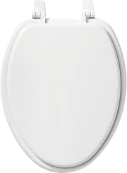 Bemis 166TT 000 Elongated Toilet Seat, White Molded Wood - Quantity 1