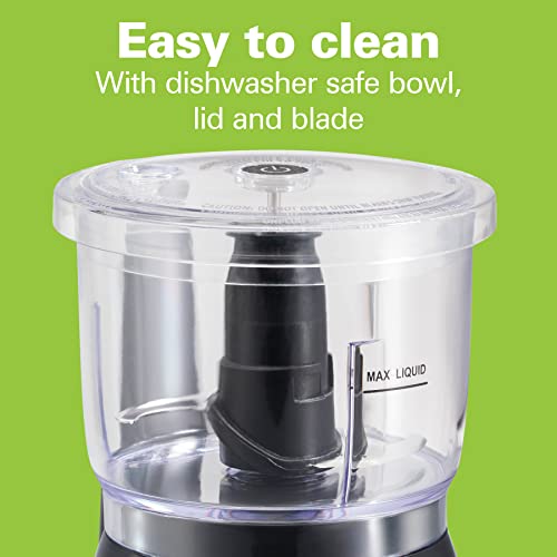 Hamilton Beach Schwarz / 3-Cup (Pack of 2) / Processor Food Processors