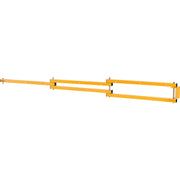 90"L Dock Light Arm w/Mounting Kit by Global Industrial – Yellow, Model HGARM90
