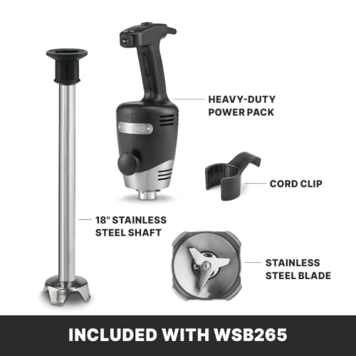 Waring 18" Shaft / Stainless Steel / Immersion Blenders Countertop Blenders