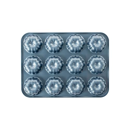 Nordic Ware Cupcake Bundt, 12-Cavity / Twilight Blue / 3.375 cups Bundt Pans