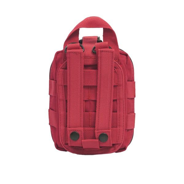 Recon IFAK Red - Advanced by First Aid Only – 100% First Aid Only, Red, Model FA182R-ADV